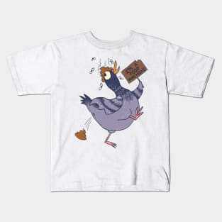 Poopy Pigeon Kids T-Shirt